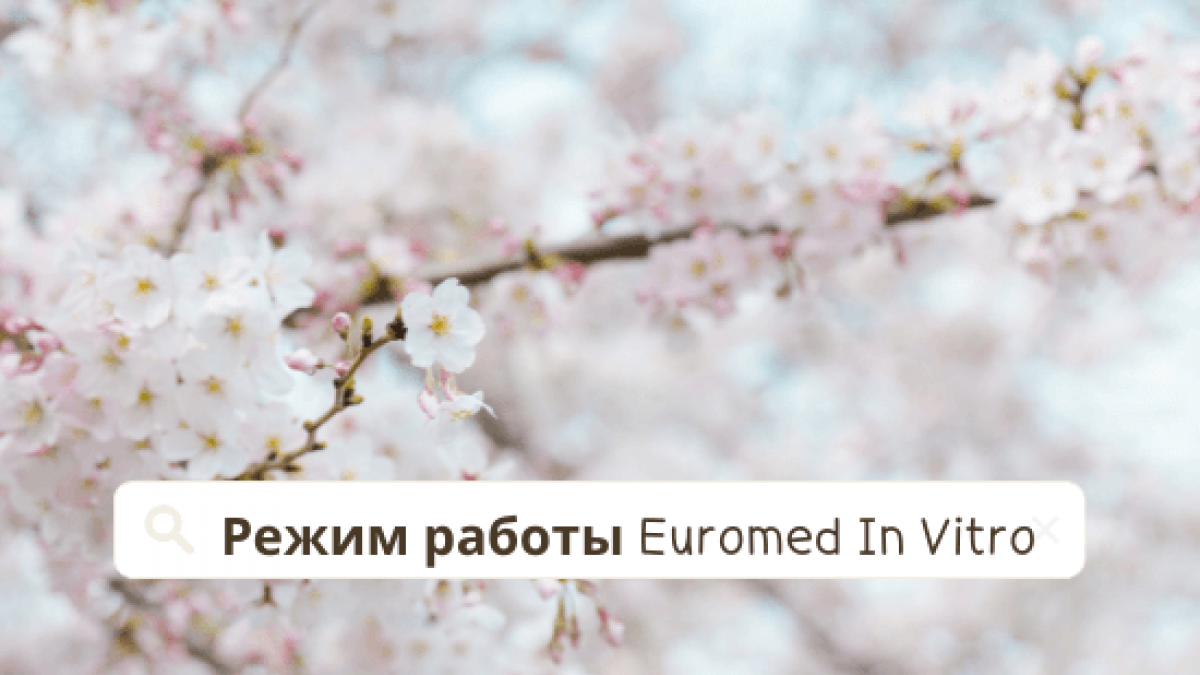 График работы на майских праздниках - Euromed In Vitro